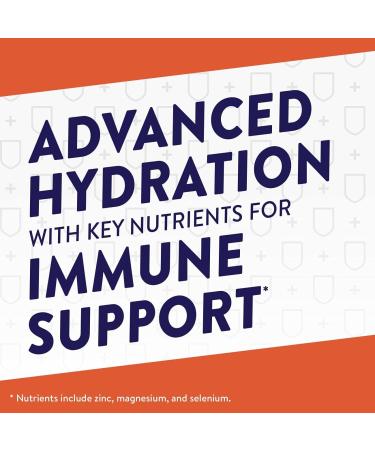 Pedialyte Immune Support Peach Mango 4 Count Electrolyte Drink with Zinc, Selenium & Magnesium 1L - Buy Online on SooperMarket.com