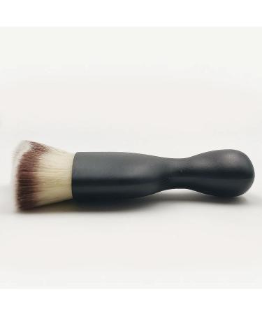 Buy Dual-Action Brush for Foundation & Powder - Global Fashion | 10x6x3cm 15g Black - International Shipping - Buy Online on SooperMarket.com