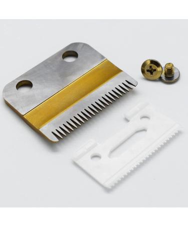 Professional Adjustable Hair Clipper Replacement Blades Set #2161 Compatible with Wahl 5 Star Series Senior Cordless Magic Hair Clippers 8148 (White) - Buy Online on SooperMarket.com