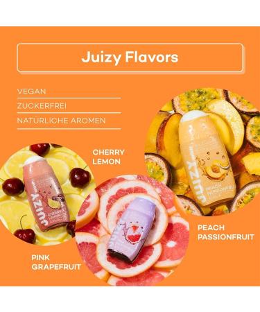 Juizy WoW Sugar-Free Syrup - 16 x 65ml Peach Passionfruit | Zero Calories Vegan Beverage Concentrate | Natural 192L Drink Mix - Buy Online on SooperMarket.com