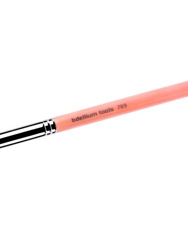 Bdellium Tools Pink Bambu 769 Angled Contour Brush - Professional Makeup Brush with Soft Synthetic Fibers for Perfect Contouring - 1pc International Shipping Available - Buy Online on SooperMarket.com