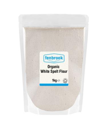 Organic White Spelt Flour 1kg | Certified Organic by Fenbrook Organic