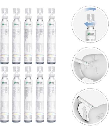 10pcs Saline Solution for Inhalation - Easy Nasal Cleansing for Babies & Adults - Buy Online on SooperMarket.com