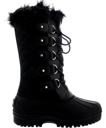POLAR Women's Waterproof Tactical Snow Knee Boots - Size 7, Black - Buy Online on SooperMarket.com