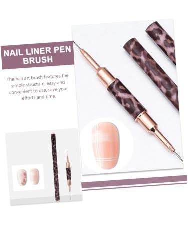 minkissy Nail Polish Nail Art Brush Liner Brush for Nails Nail Art Pen Nail Art Liner Brush Nail Liner Brush for Painting Nail Liner Brush for Manicure Acrylic Metal The Brush - Buy Online on SooperMarket.com
