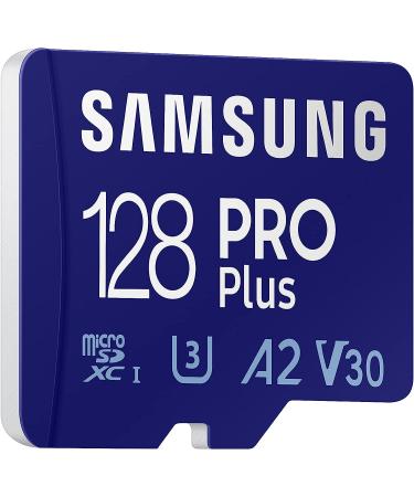 Samsung PRO Plus 128GB microSDXC Memory Card | Up to 160MB/s | UHS-I U3 A2 V30 | Full HD & 4K UHD | For Android Smartphones, Tablets, GoPro, DJI Drone | Model: MB-MD128KB/AM - Buy Online on SooperMarket.com