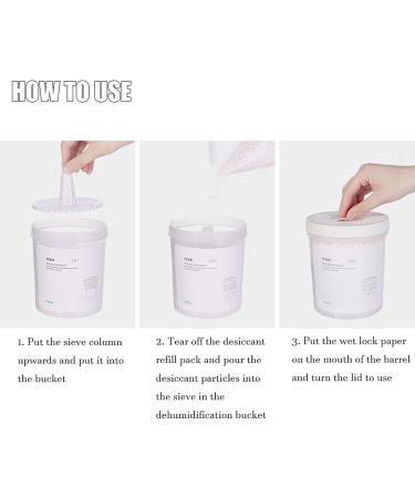 Fragrance-Free Gel Moisture Absorber Packages | Moisture Absorber Boxes & Stand Bags for Wardrobes & Bathrooms - 10x Granular Supplement for Tight Spaces - Buy Online on SooperMarket.com