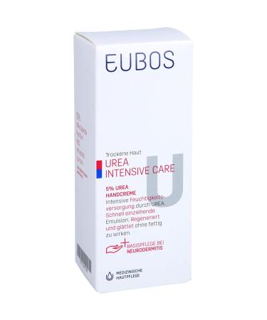 Eubos 5% Urea Hand Cream 75ml - Dermatologically Tested | Intensive Hydration for Dry Skin | Special Care Cream - Buy Online on SooperMarket.com