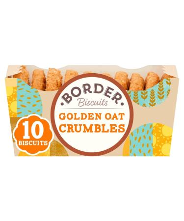 Border Biscuits - Golden Oat Crumbles - 6 x 150g. Set by MYPURECORE