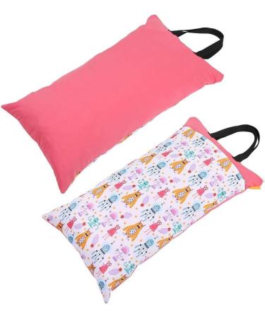 Hztyyier Hanging Wet Dry Cloth Diaper Bag 15.8x27.6inch - Large Capacity Reusable Diaper Pail Bag for Cloth Diapers or Laundry (#5) - Buy Online on SooperMarket.com