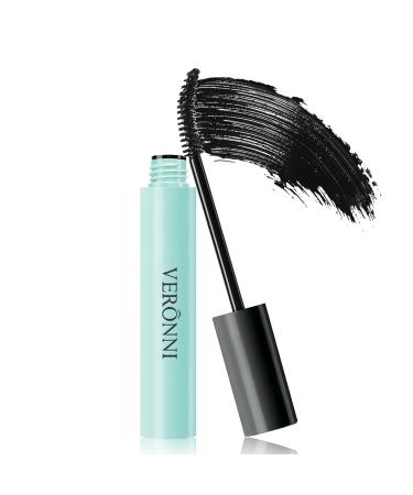 4D Silk Fiber Black Mascara - Volumizing & Waterproof with Curved Brush for Natural Extension & Lengthening - Buy Online on SooperMarket.com