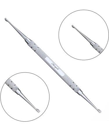Haryali London Double Sided Nail Cleaner Tool - Easy Grip, Graded Metallic Finish - Zero Waste Manicure & Pedicure Tool - Buy Online on SooperMarket.com