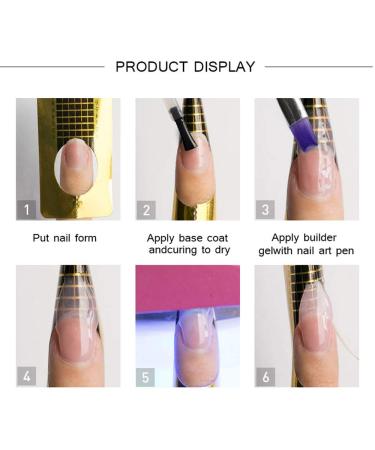 Zroven Builder Gel Nails 15g - UV LED Soak Off Extension Gel for Nail Art & Fingernail Extensions - Buy Online on SooperMarket.com