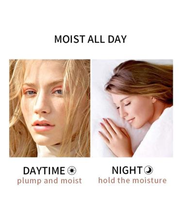 Natural Lip Plumper Set - Day & Night Serum for Natural Lip Care (2pcs) - Buy Online on SooperMarket.com