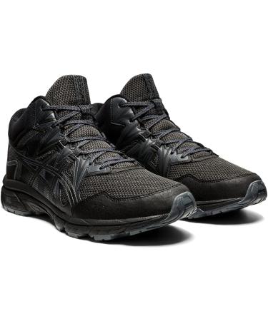 ASICS Men's Gel-Venture 8 Mid Top Running Shoes 10.5 - Black/Black - Buy Online on SooperMarket.com
