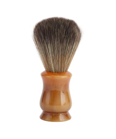Shaving foam brush portable beard brush neck dust brush men's razor foam brush quickly drying imitation of bristles bare cleaning brush men's facial care brush