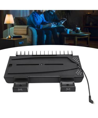 Game Controller RGB Cooling Base & Dual Charging Station - Efficient Cooling Stand for Gaming Consoles (Black) | Shop Internationally - Buy Online on SooperMarket.com