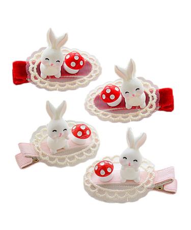 COOLHIYA 2 Pair Hairpin Hair Accessories Decorative Hair Clips Hair Clips Barrettes Hair Clips Hair Clips Hair Clips Small Barrettes for