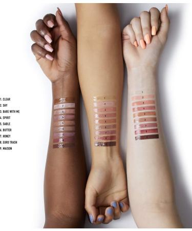 NYX Lip Lingerie Gloss - Clear 0.11 oz | Long-lasting Lip Gloss - Pack of 1 - Buy Online on SooperMarket.com