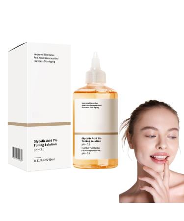 Glycolic Acid 7% Toning Solution Glycolic Acid Toner Glycolic Acid 7% Toning Resurfacing Solution Moisturize & Strengthen Skin Exfoliating Glycolic Acid 7% Toning Solution 240 ml