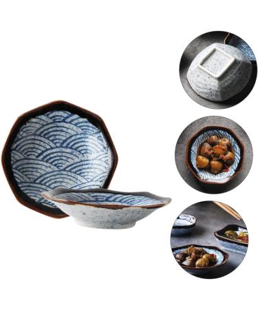 Zerodeko 2pcs Vintage Sauce Dish Dipping Sauce Plate Condiment Bowls Sushi Plushie Dipping Dishes Small Side Dish Japanese Dishes & Plates Appetizer Plate Flavor Dish Tableware Ceramics - Buy Online on SooperMarket.com