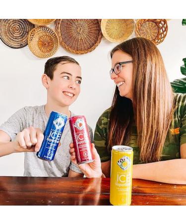 Sparkling ICE Superfruit Variety Pack - 12 Fl Oz Cans, Zero Sugar - Strawberry Dragonfruit Blueberry Acai Pear Lemonade | Pack Of 12 - Buy Online on SooperMarket.com