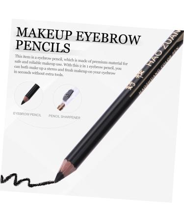 8pcs pencil sharpener eyebrow pencil haozhuang eyebrow pencil Eyebrow Pencils Makeup Accessories 1 count (Pack of 1) Black - Buy Online on SooperMarket.com