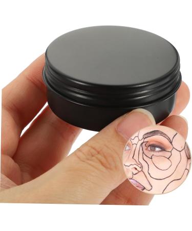 WOFASHPURET Brow Mapping Eyebrow Paste Eyebrow Makeup Tools Fake Leather Miss Eyebrow Shape Painting Brow Cream 5x5cm As Shown - Buy Online on SooperMarket.com