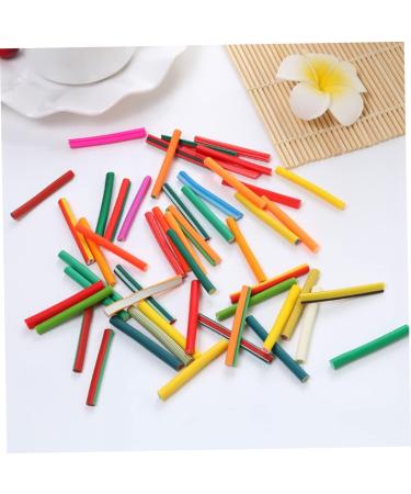 Soft ceramic stripPack Of 50 Cute Nail Art Canes Sticks Manicure Canes 3D Fruit Pattern Slices Perfect For Diy Crafts Cellphone Decoration Nail Art Decoration(Fruit) - Buy Online on SooperMarket.com