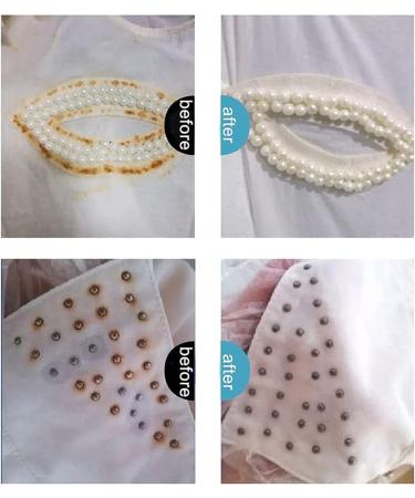 1/2/3PCS Fabric Rust Stain Remover Strong Clothes Rust Remover Stain Remover for Clothes Fabric Clothing Cleansing Agent Tools Quick and Easy Dirt Spot Removal for Laundry (1 PCS) - Buy Online on SooperMarket.com
