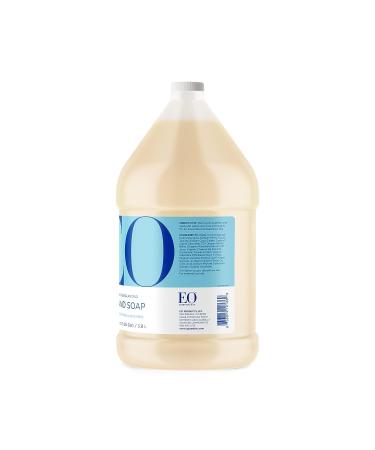 Organic Plant-Based EO Liquid Hand Soap Refill - 1 Gallon, Unscented with Pure Essential Oils - Buy Online on SooperMarket.com