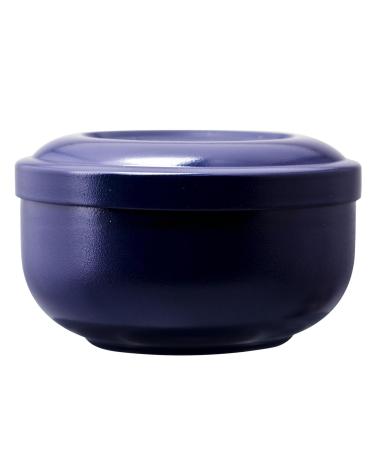 Premium Stainless Steel Shaving Bowl with Lid - Washable Shaving Mug & Brush Holder for Men | Perfect for Wet Shaving - Buy Online on SooperMarket.com