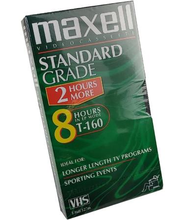 Maxell T-160 Std Standard Grade Videocassette - Buy Online on SooperMarket.com