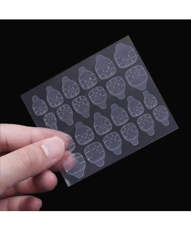 240-Pc Double-Sided Nail Glue Stickers - Flexible Adhesive Tabs for Fake Nails | Kalolary - Buy Online on SooperMarket.com