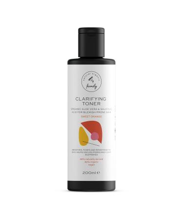 Buy Clarifying Toner with Salicylic Acid - Oil Control & Spot Treatment | Cruelty-Free Skincare | 7.04 oz by The Natural and Organic Family - International Shipping Available - Buy Online on SooperMarket.com