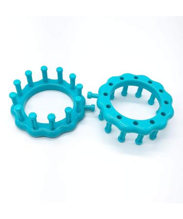 WAYION Round Knitting Loom Kit with Loom Hook - Blue | Perfect for Socks, Hats, Scarves & More - Buy Online on SooperMarket.com