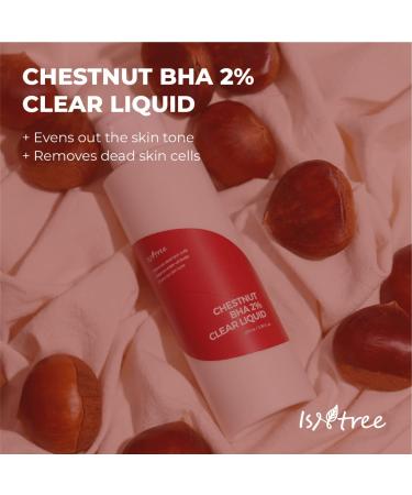 ISNTREE Chestnut BHA 2% Clear Liquid 100ml - Pore Care with BHA and Chestnut Shell - Buy Online on SooperMarket.com