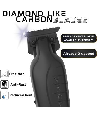 Supreme Trimmer Vader ST3778 | Cordless Beard & Hair Clipper with DLC T Blade | 210 Min Run Time | Premium Barber Liner - International Shipping Available - Buy Online on SooperMarket.com