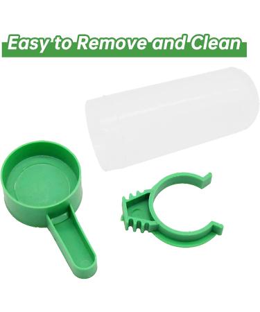 Gosear Bird Water Dispenser for Cage - Automatic No Mess Gravity Feeder for Parrot, Parakeets, Cockatiel, Budgie Lovebirds - 4PCS 140ml - Buy Online on SooperMarket.com