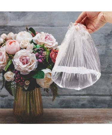 30PCS Large Clear Disposable Shower Caps for Women - Ideal for Travel, Home Use, and Hotels - Buy Online on SooperMarket.com