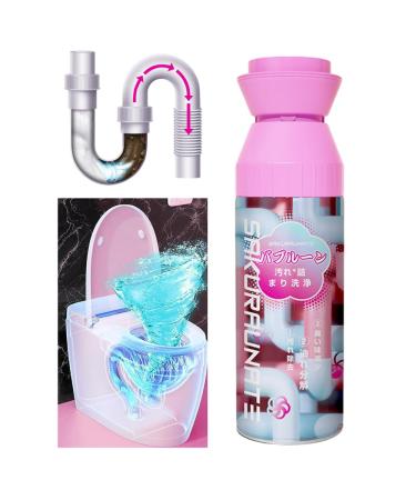 Rxuaw Sewer Pipe Foam Cleaner Liquid Hair Clog Remover & Cleaner for Toilets Showers Kitchen Sinks 350ml
