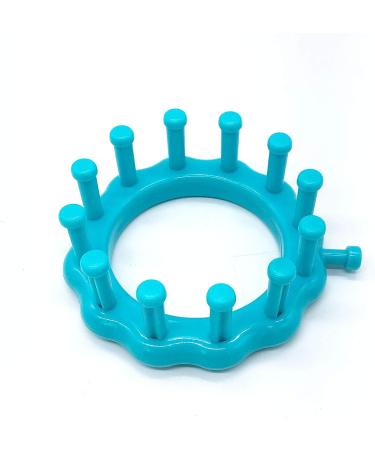WAYION Round Knitting Loom Kit with Loom Hook - Blue | Perfect for Socks, Hats, Scarves & More - Buy Online on SooperMarket.com