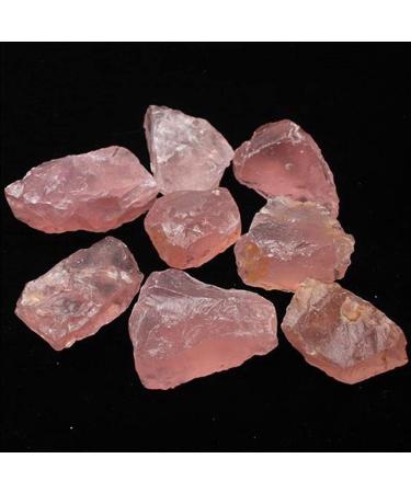 200gNatural Raw Pink Rose Quartz Crystal Rough Stone Specimen Crystal Love Natural Stones and Minerals Fish Tank Stone Crystal Decorations FZUGEDRLI - Buy Online on SooperMarket.com