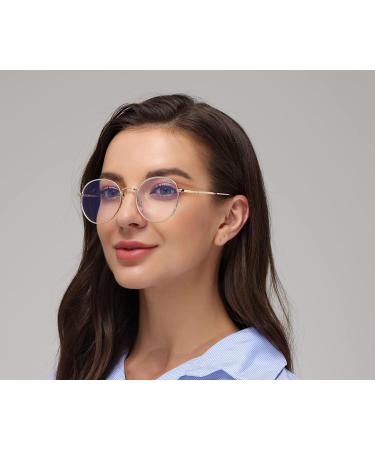 Spydge Retro Metal Frame Round Glasses - 3 Pair Set for Men | Stylish Decorative Eyewear - Buy Online on SooperMarket.com