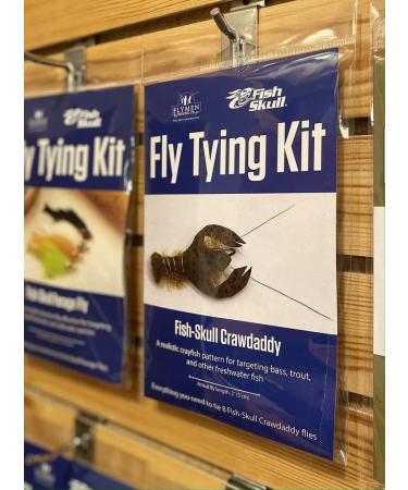 Flymen Fishing Company Fish Skull Crawdaddy Fly Tying Kit