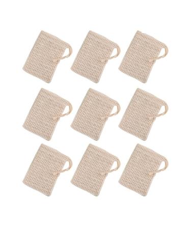 Milists 20 STK Handmade soap bag Loufa's soap bag for showering Luffa Seifennetetlet bag bag bags for soapwascher Peeling-soap bag soap packaging travel soap box massage