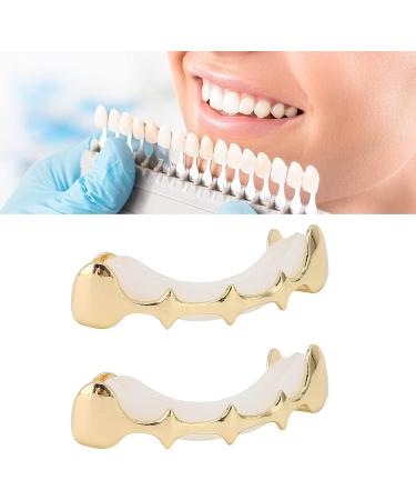 Hip Hop Brace Party Teeth Brace Compatible for Halloween for Party for Music Concerts(Gold) - Buy Online on SooperMarket.com