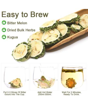 Buy Gohyah Tea - Bitter Melon Tea & Tablets | Natural Health Remedy 40g | Clear Heat Relief - Buy Online on SooperMarket.com
