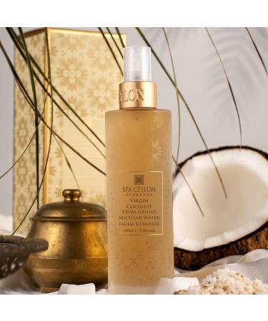 SPA CEYLON Virgin Coconut Extra Gentle Micellar Water Facial Cleanser - 100ml | Buy Internationally for Glowing Skin - Buy Online on SooperMarket.com