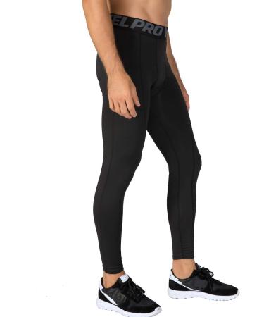 Men's Compression Pants - Breathable Sports Leggings for Jogging & Gym | LNJLVI Red/Navy/Blue - Buy Online on SooperMarket.com